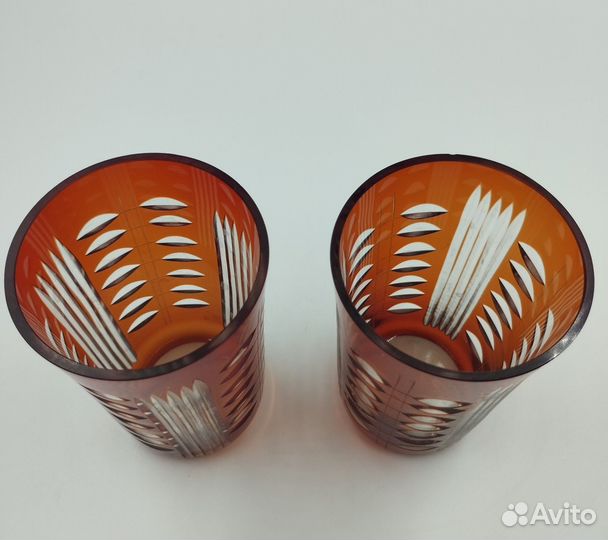 Хрусталь.Рубиновое стекло. Винтаж