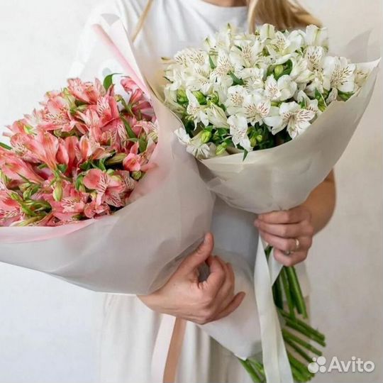 Букет цветов Альстромерия