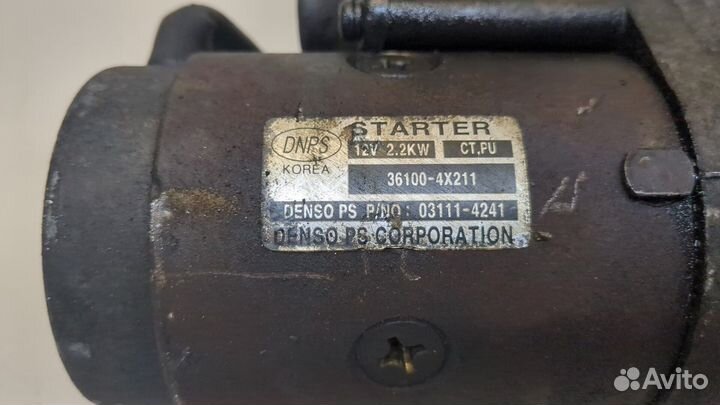 Стартер Hyundai Terracan