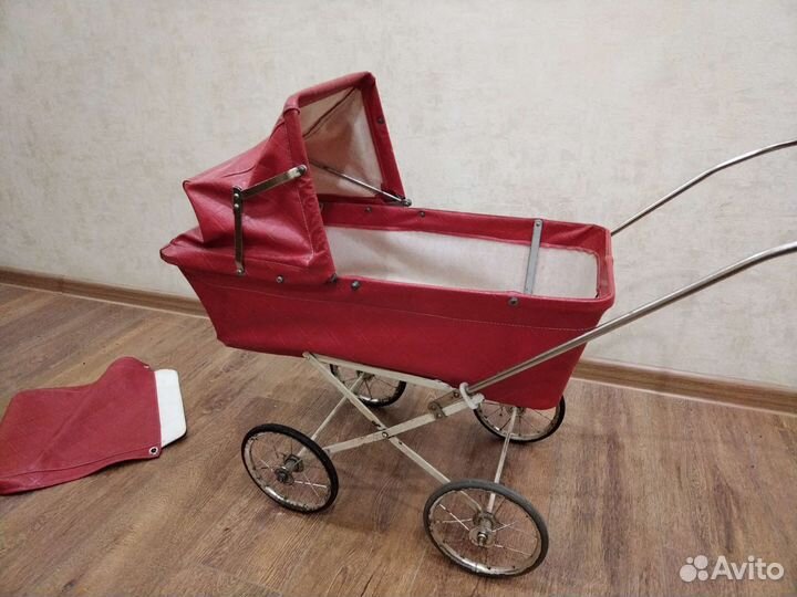 Детская ретро коляска для кукол