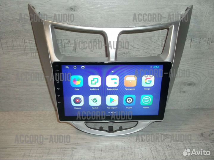 Магнитола 2DIN Hyundai Solaris Android 2/32