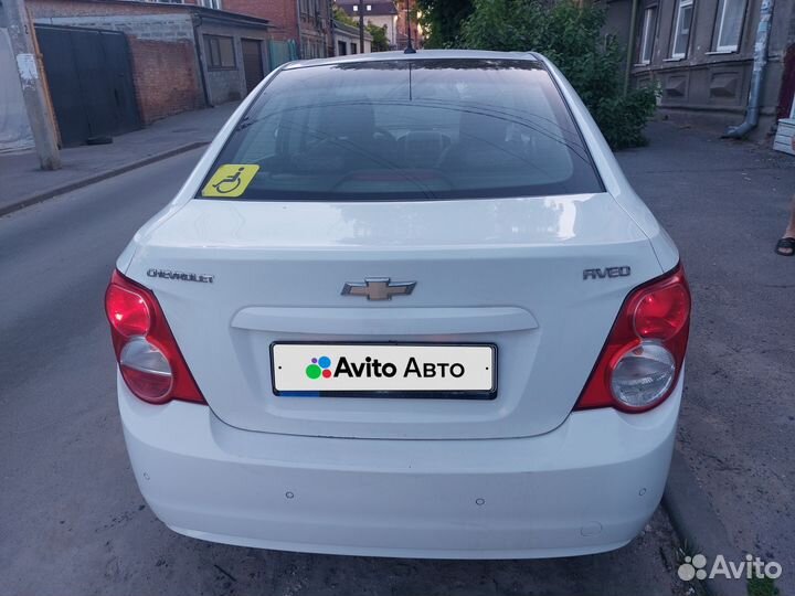 Chevrolet Aveo 1.6 МТ, 2014, битый, 194 475 км