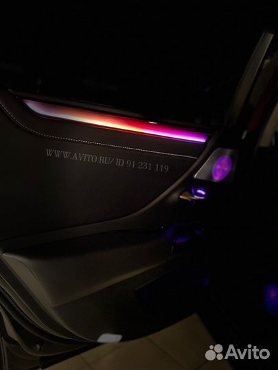 Подсветка салона Lexus ES 2018-2022