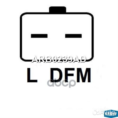 Реле напряжения генератора ARB0239AD Krauf