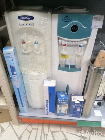 Кулер для воды, бутыли, помпы