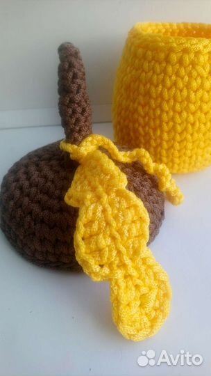 Корзиночка жёлудь