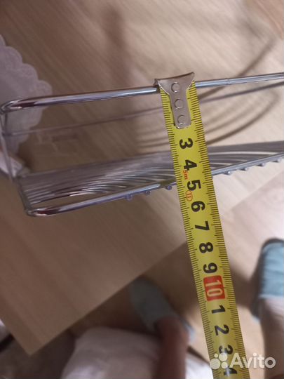 Угловая полка для ванной