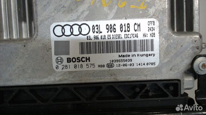Блок управления двигателем Audi Q3, 2012