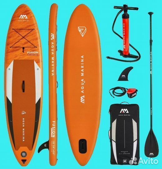 SUP-доска надувная aqua marina fusion 10'10