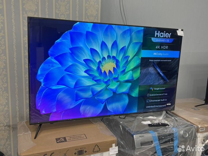 Новый телевизор Haier 58 SMART TV MX 4K