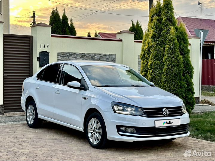 Volkswagen Polo 1.6 AT, 2018, 78 000 км