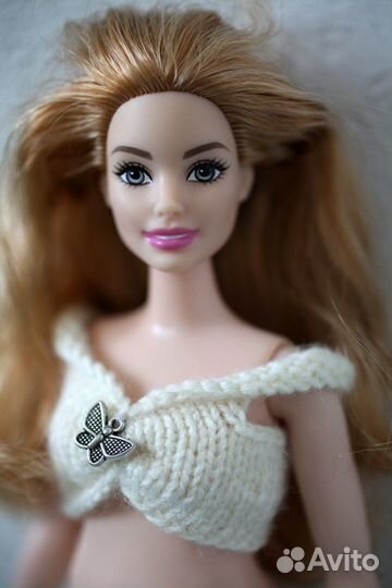 Барби пышка с набором одежды