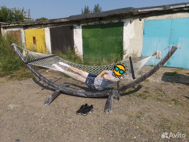 Гамак с каркасом