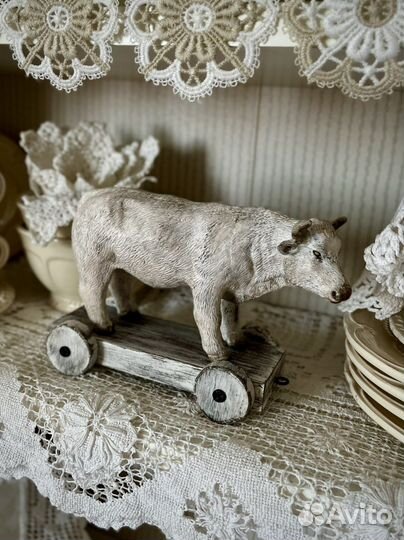 Декоративные фигурки farmhouse корова/овечка