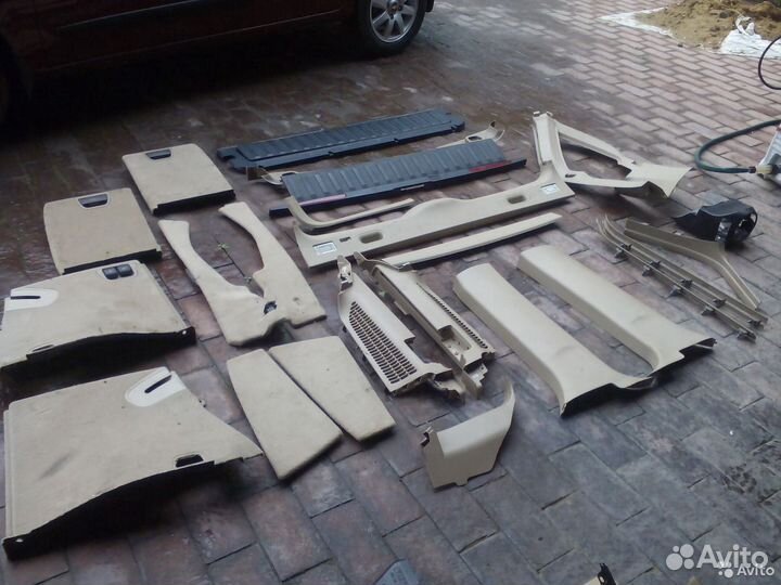 Пластик салона BMW X5 e53