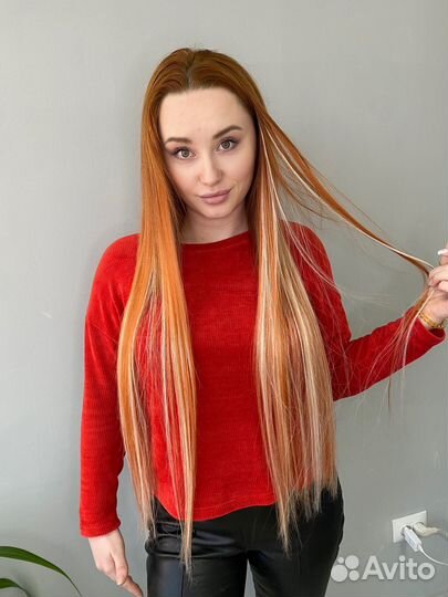 Капсульное наращивание биопротеиновых волос