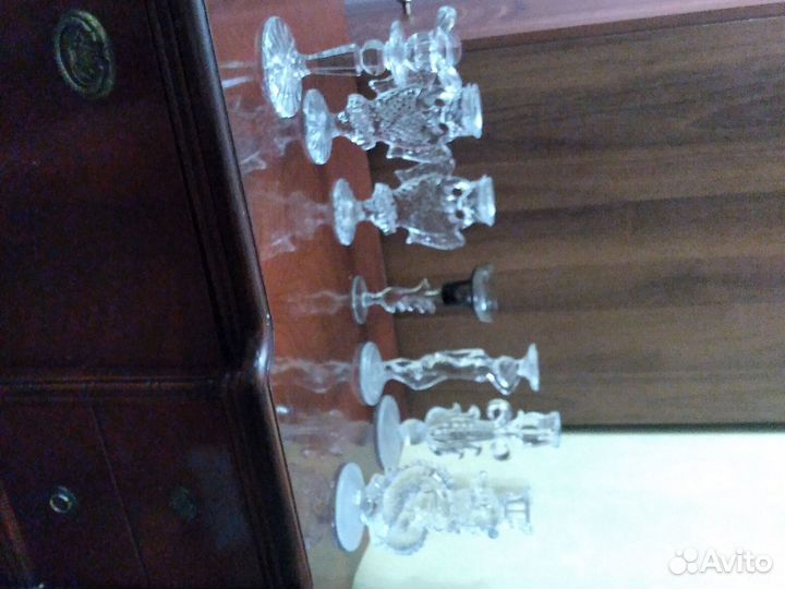 Хрустальные подсвечники