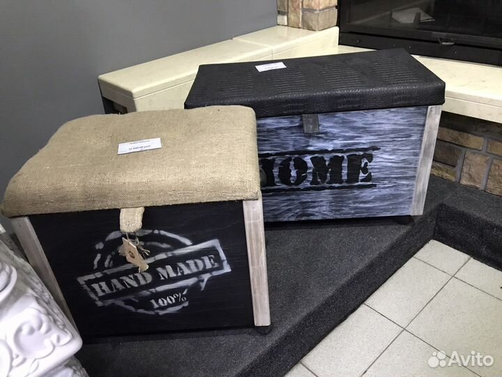 Пуфик для дров