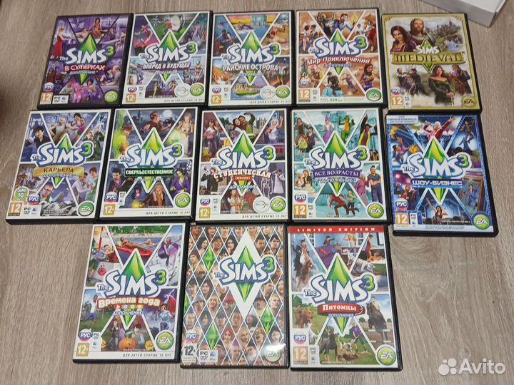 Игра симс 3 на пк с дополнениями