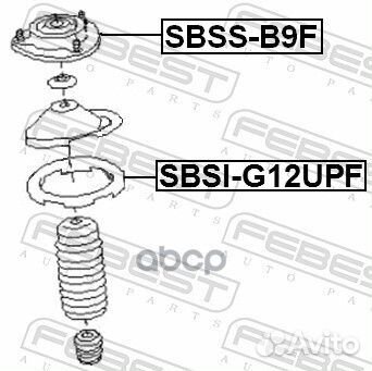 Опора амортизатора sbss-B9F sbss-B9F Febest