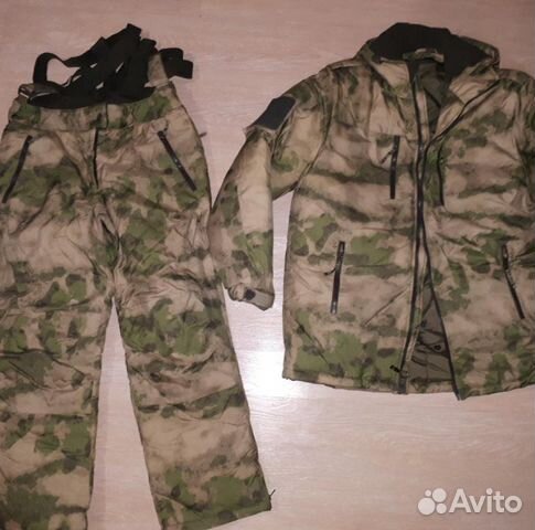 Зимний комплект Мох зеленый