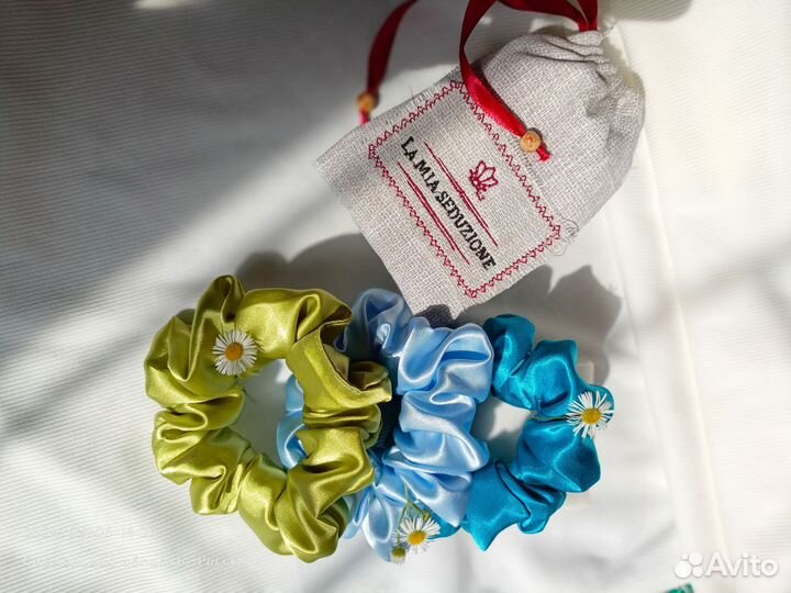 Резинки для волос ручной работы