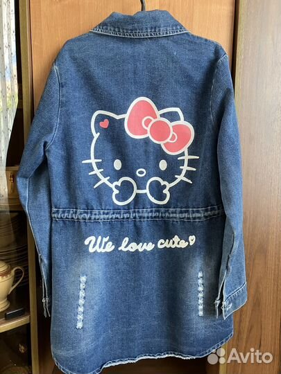 Джинсовый кардиган