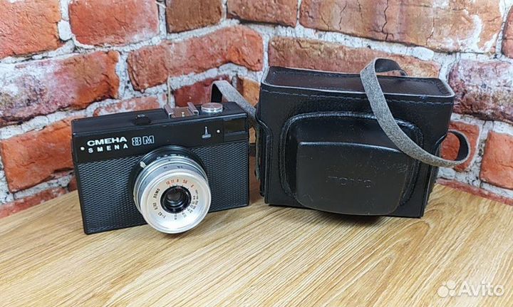 Фотоаппарат Смена-8М в чёрном корпусе в коллекцию