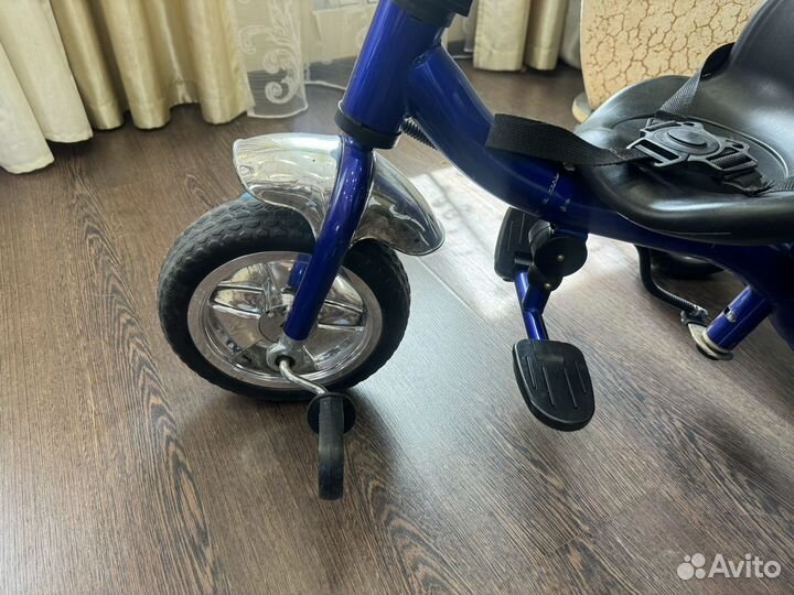 Детский велосипед с родительской ручкой