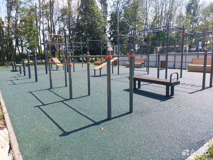 Резиновое покрытие для площадок