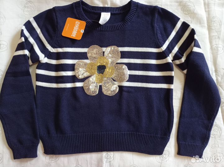 Свитер, платье, юбка, джинсы на 128 см новое