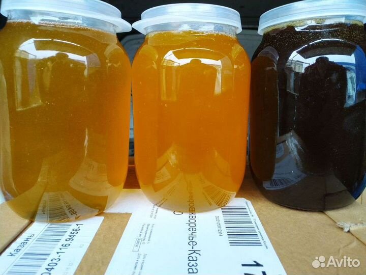 Мёд гречишный, цветочный