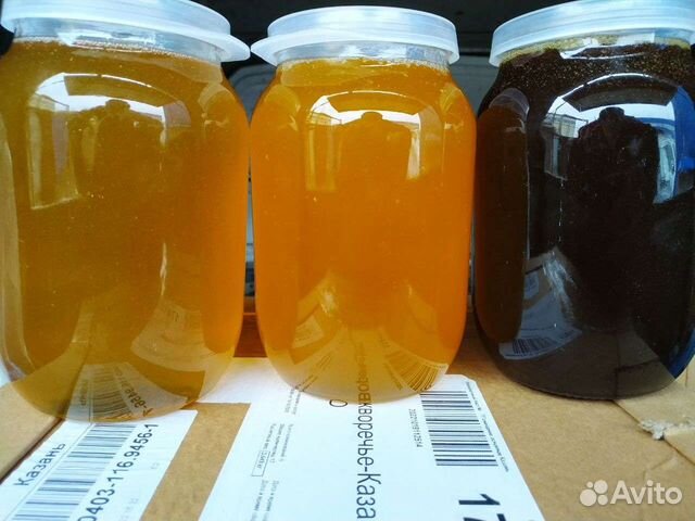 Мёд гречишный, цветочный