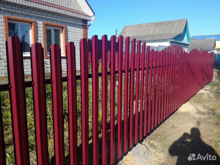 Установка заборов