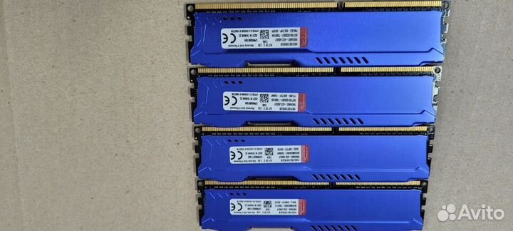 Оперативная память Hyperx fury 4 гб