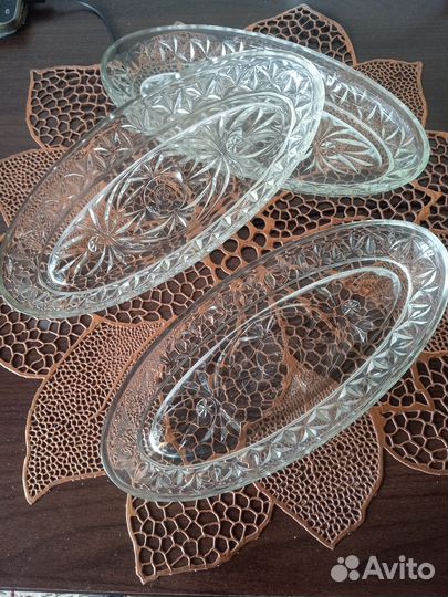 Селедочница стекло СССР