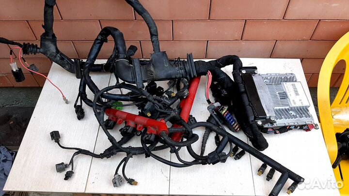 Блок управления двигателя BDX Audi A6 C6 4F2 2008