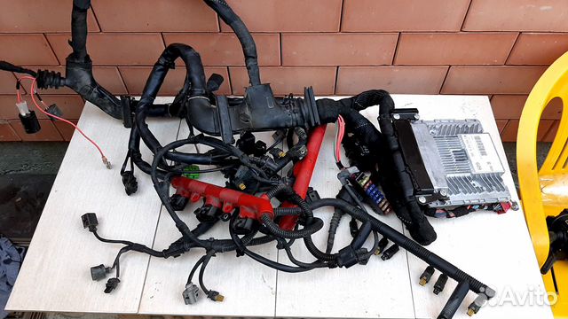 Блок управления двигателя BDX Audi A6 C6 4F2 2008