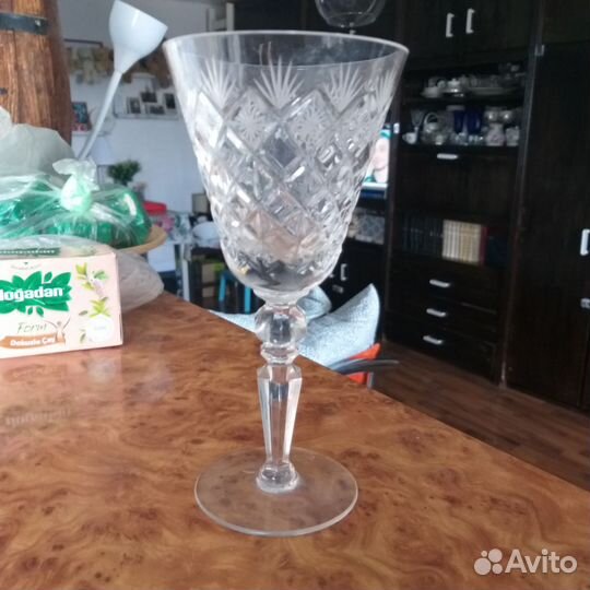 Фужеры хрустальные