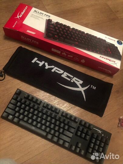 Клаиватура HyperX alloyfps cherry blue