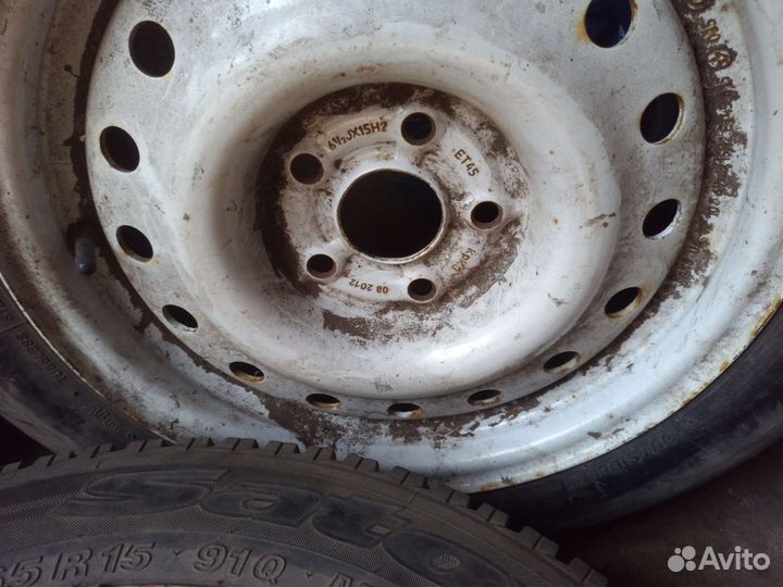 Шины с дискам r15
