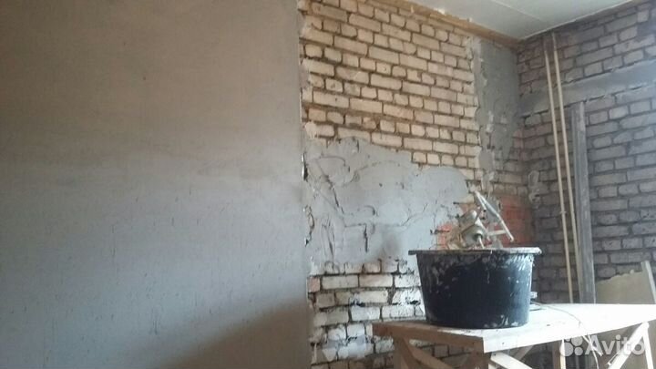 Штукатурка стен.шпаклевка.ремонт под ключ