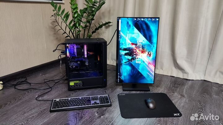 Компьютер для работы и игр на ryzen 5600g