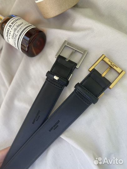 Ремень натуральная кожа YSl