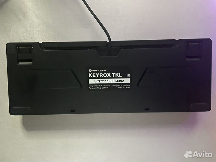 Механическая клавиатура red square keyrox tkl