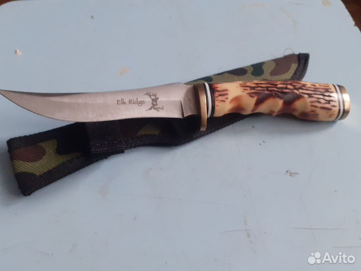 Сувенирный нож Elk Ridge и Медведь