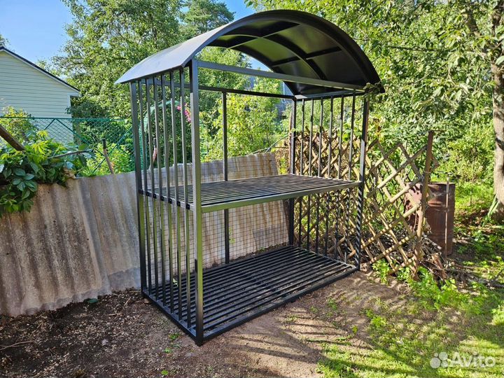 Дровник для дачи Дровница уличная Поленницы