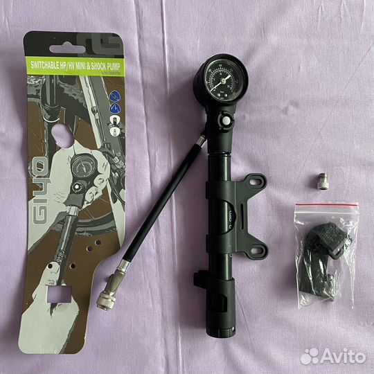 Насос для велосипеда с манометром