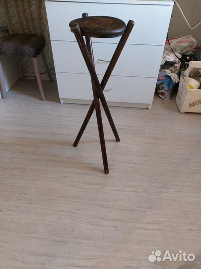 Подставка для цветов напольная деревянная