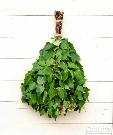 Веники для бани Берёза, Дуб, Липа, Пихта